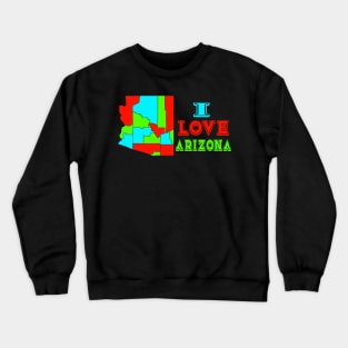 USA state: Arizona Crewneck Sweatshirt